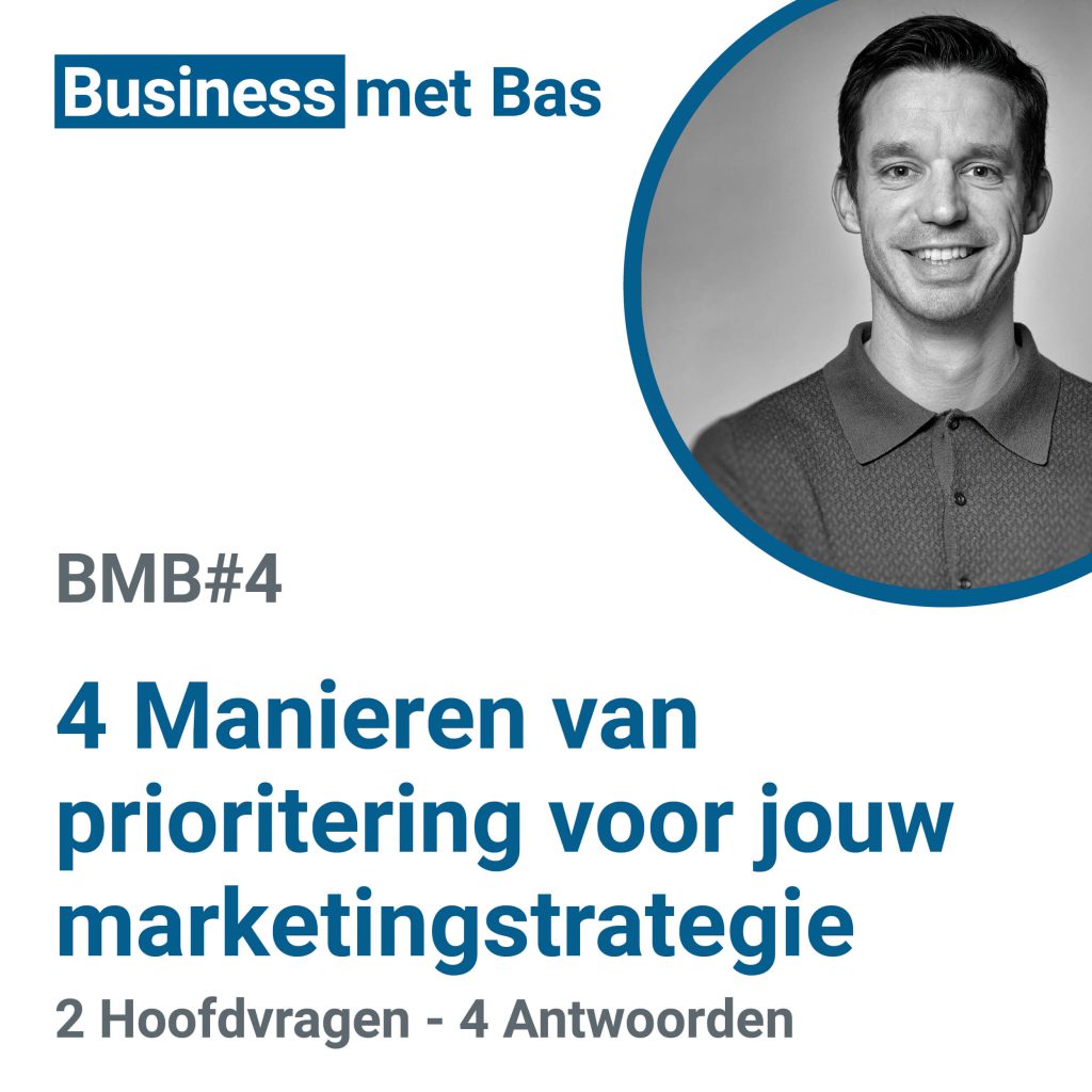 BMB #4 4 Manieren voor prioritering van jouw marketingstrategie